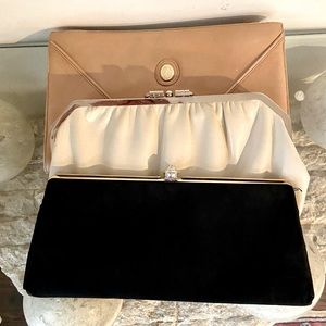 SOLD. Vintage Clutches Lot of 3